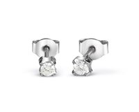 Earrings Bliss Woman in White Gold Diamante 0.06 Ct 20093015 - 20093015